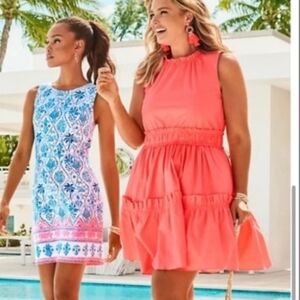 Lilly Pulitzer Elina stretch ruffle mini dress